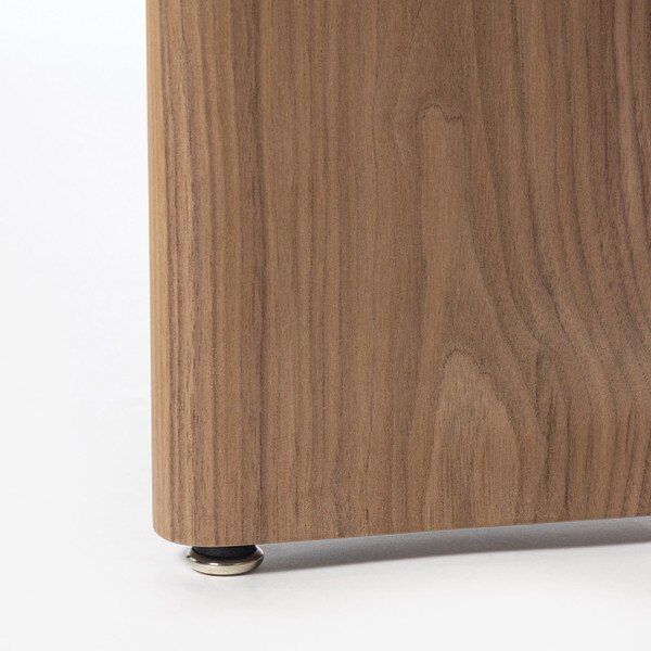 Fraya Round Walnut Cocktail Table - Live from Detroit™ Macro 3
